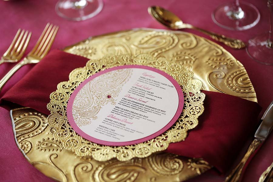 Các món ăn trong thực đơn tiệc cưới